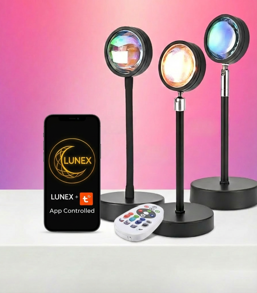 Sunset atmosphere night light