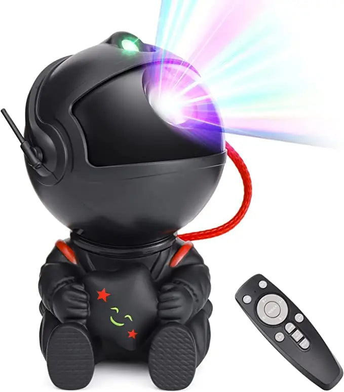 Astronaut Star Projector – LED Galaxy Night Light